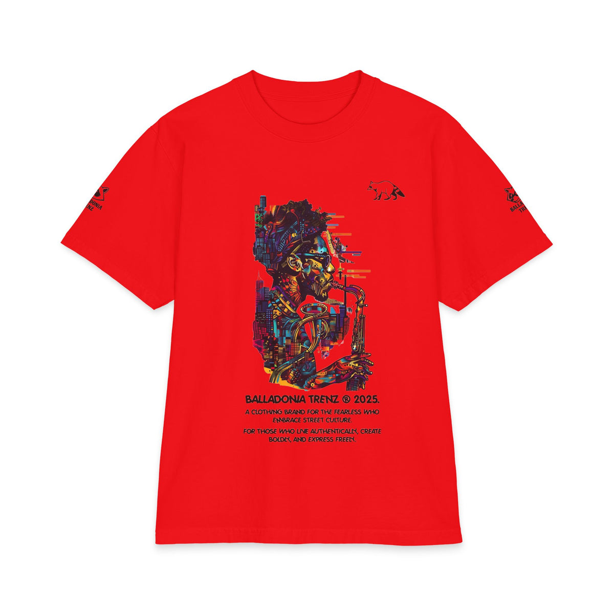 Balladonia Trenz Neon Jazz Vibes Tee
