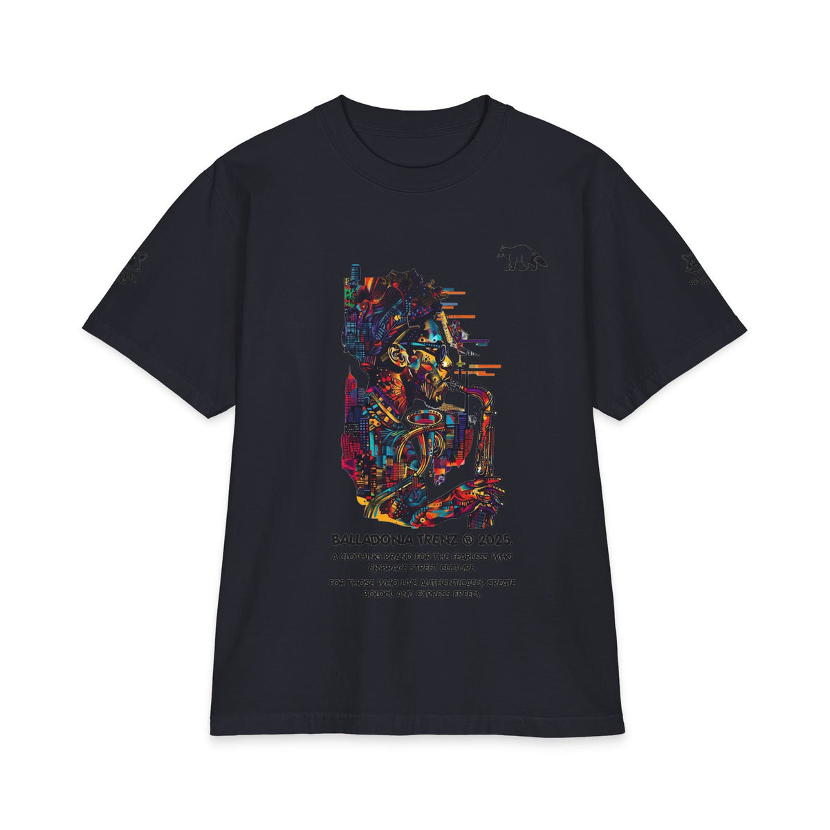 Balladonia Trenz Neon Jazz Vibes Tee