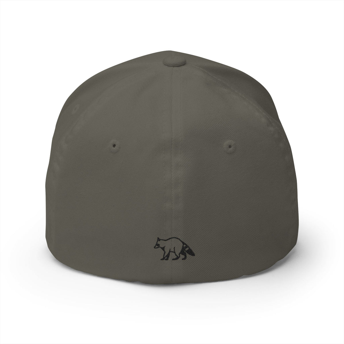 Embroidered Raccoon Logo Cap — Balladonia Trenz Structured Hat