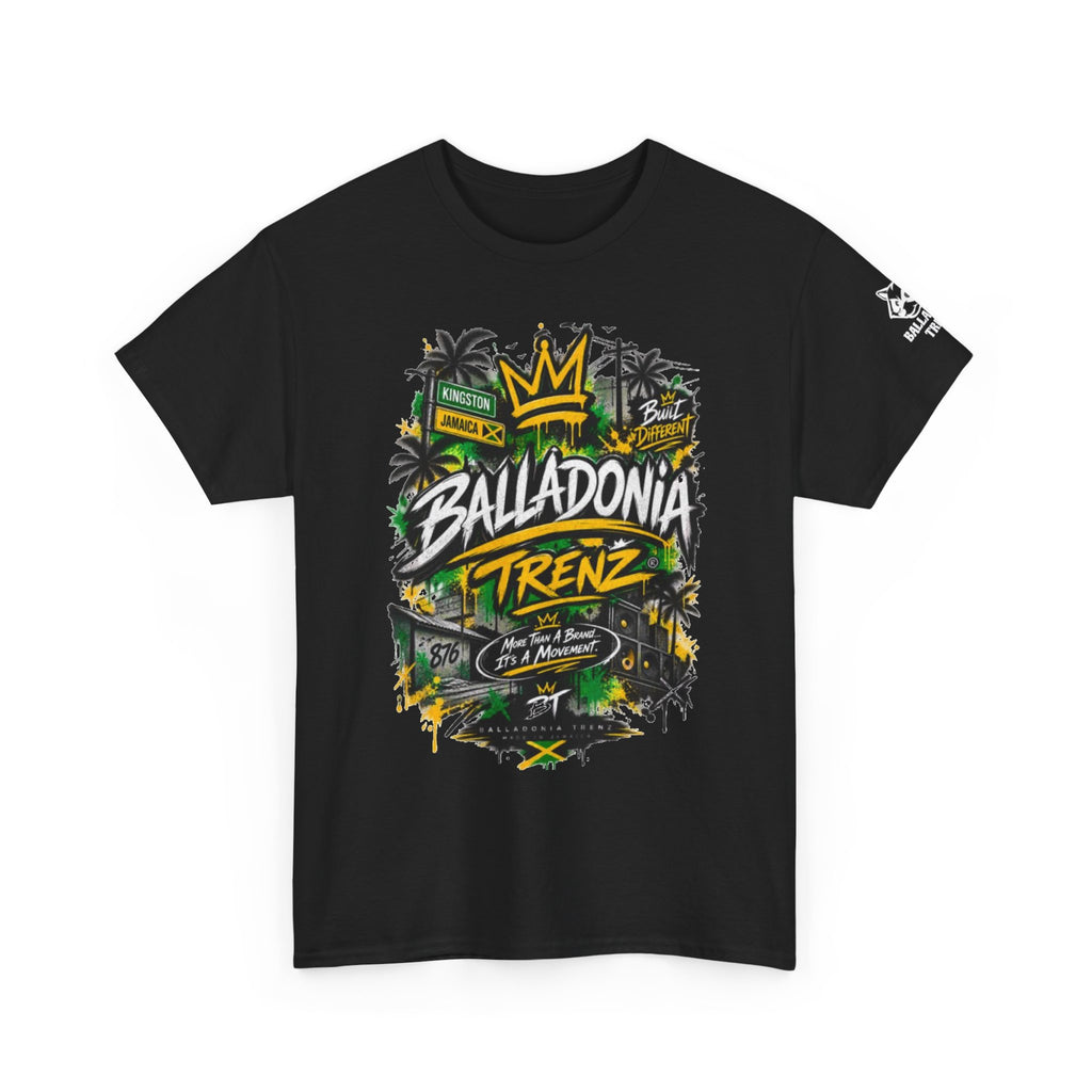 Balladonia Trenz Graphic Tee — Streetwear Crown Logo T‑Shirt