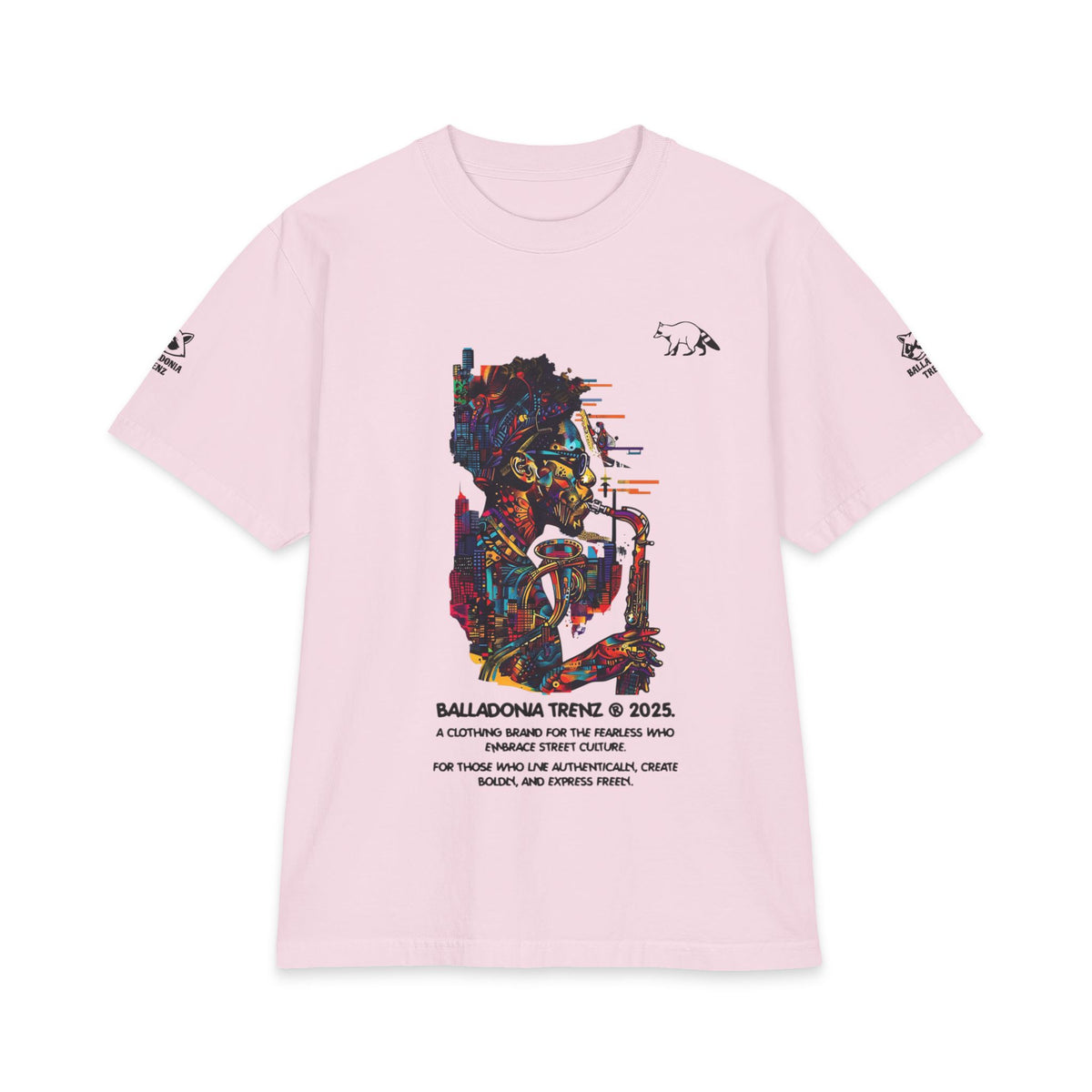 Balladonia Trenz Neon Jazz Vibes Tee