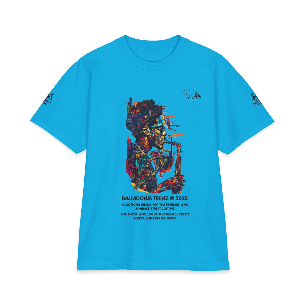 Balladonia Trenz Neon Jazz Vibes Tee