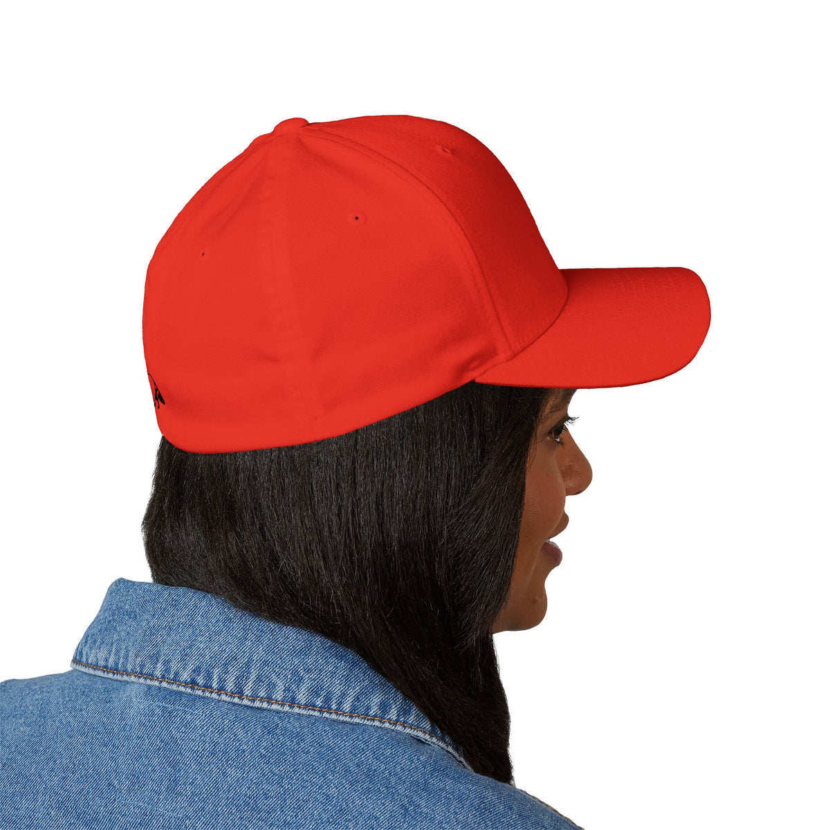 Embroidered Raccoon Logo Cap — Balladonia Trenz Structured Hat