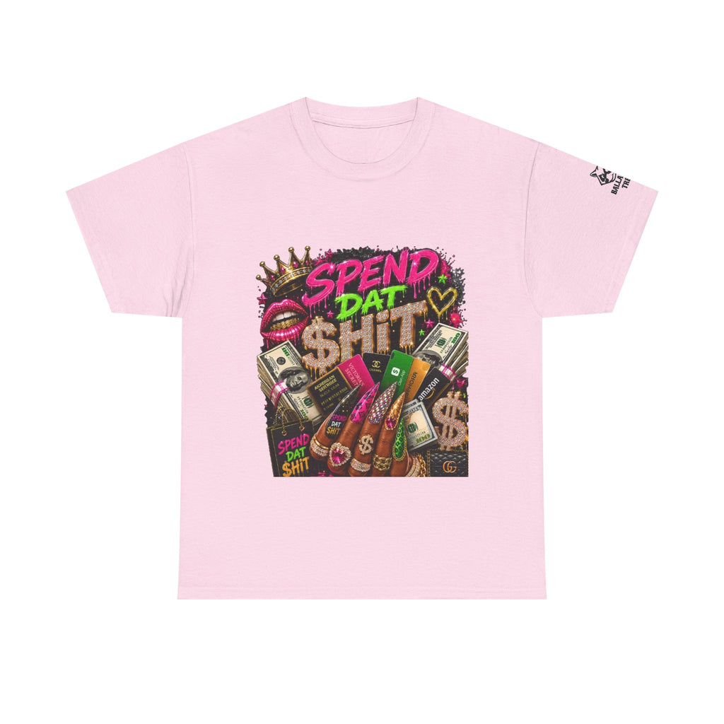 Spend Dat hit Graphic Tee — Bold Money & Neon Streetwear T-Shirt