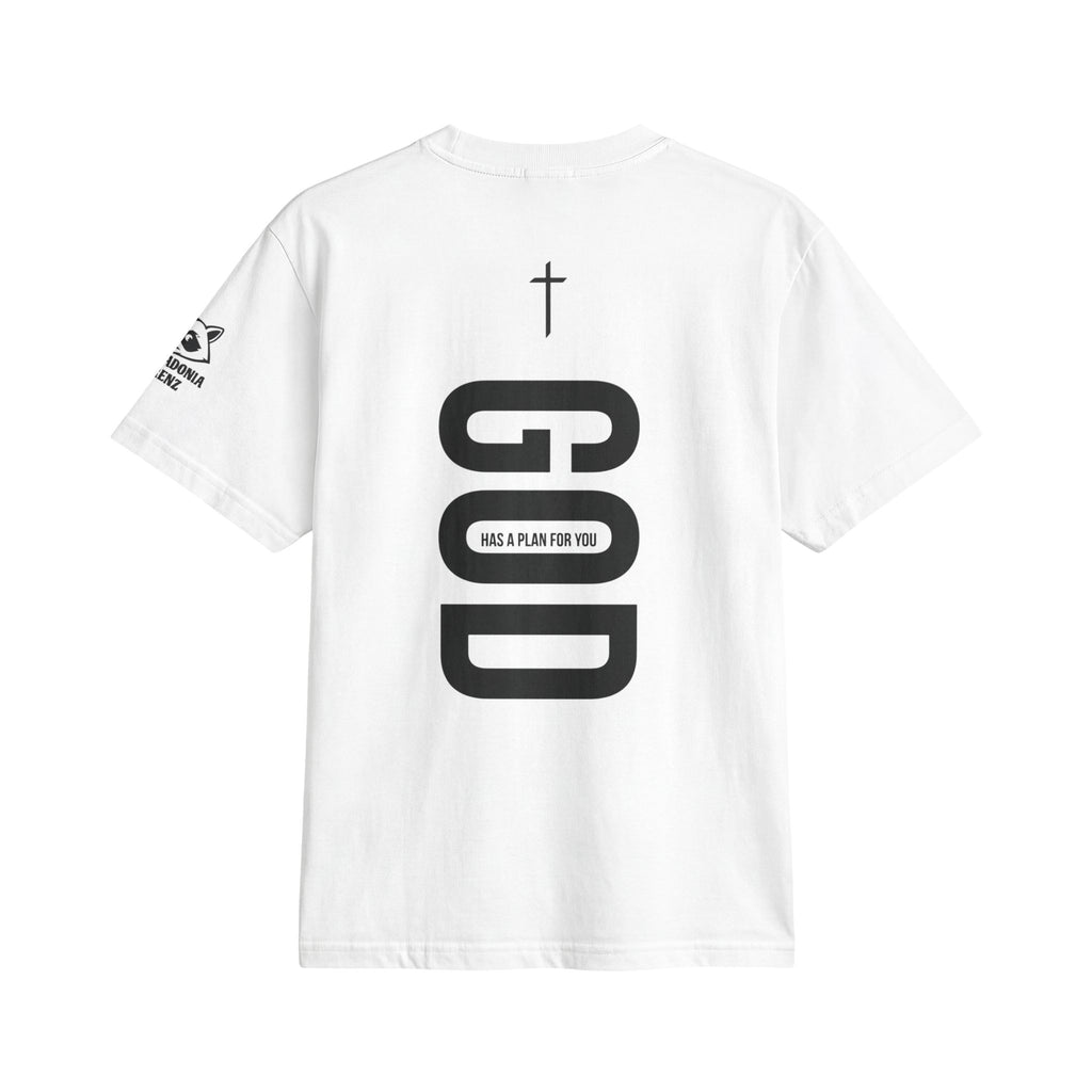 'Balladonia' Faith Streetwear Tee (GOD Vertical Back Print)
