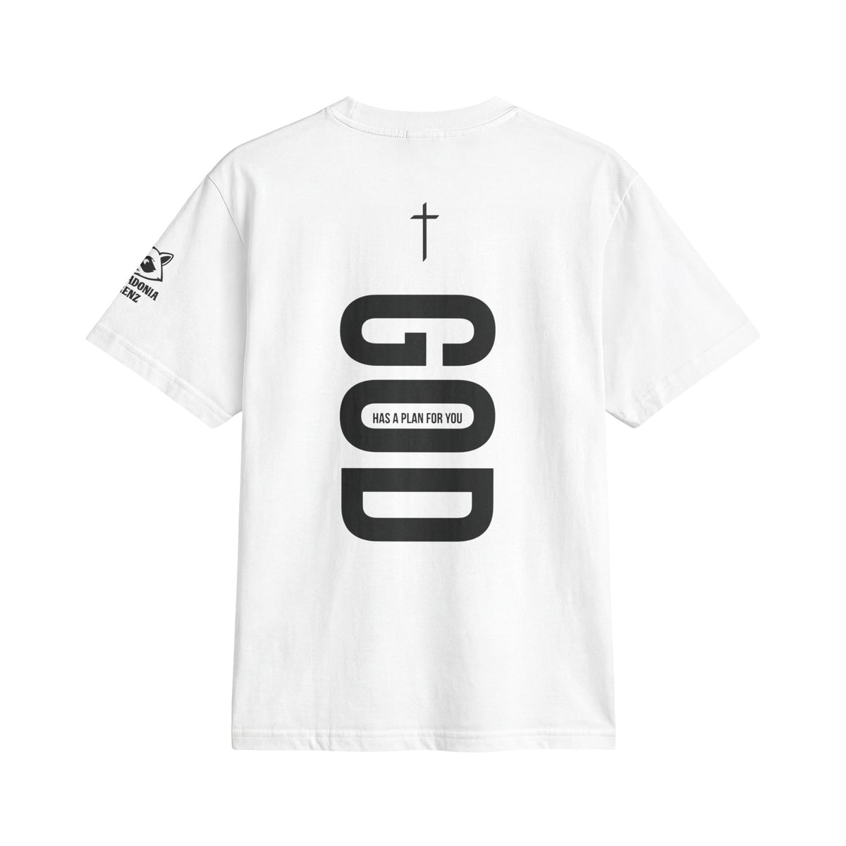 'Balladonia' Faith Streetwear Tee (GOD Vertical Back Print)