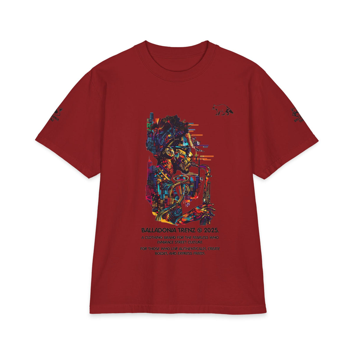 Balladonia Trenz Neon Jazz Vibes Tee