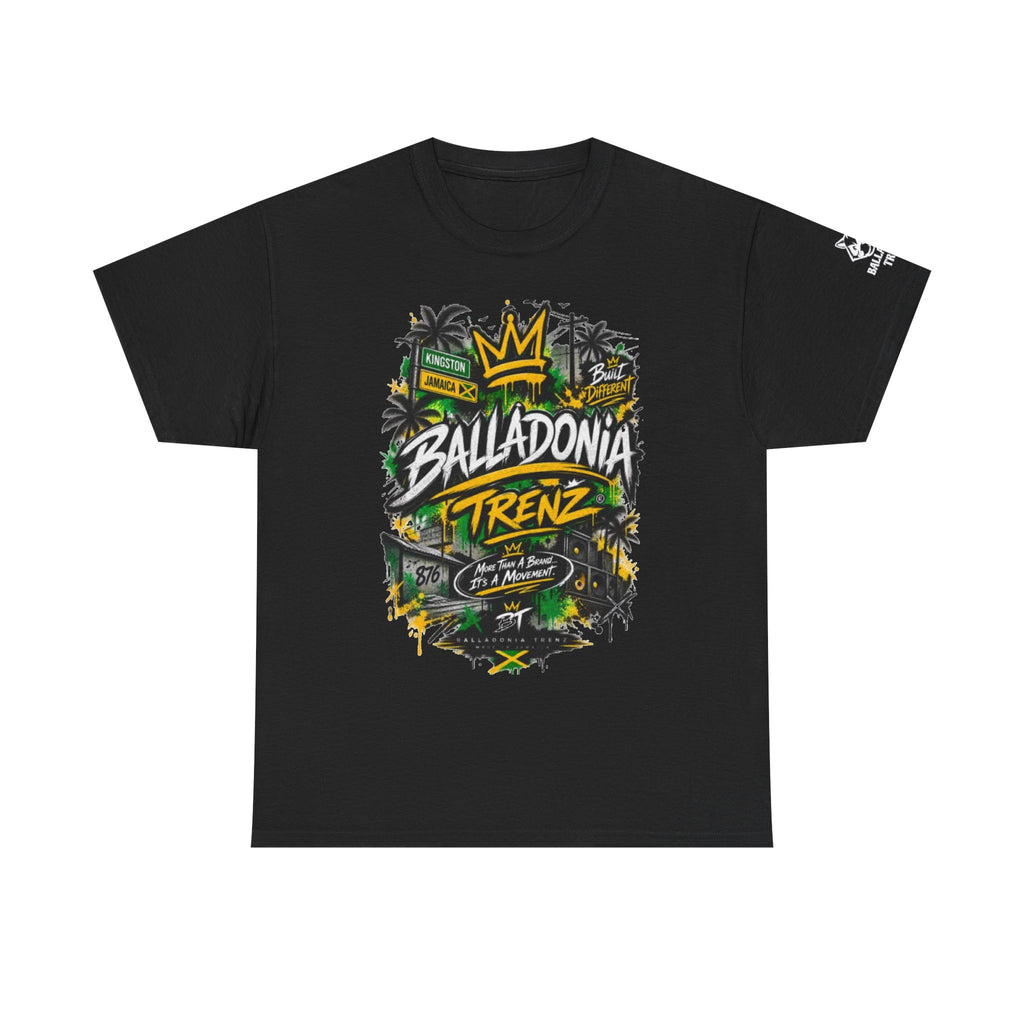 Balladonia Trenz Graphic Tee — Streetwear Crown Logo T‑Shirt