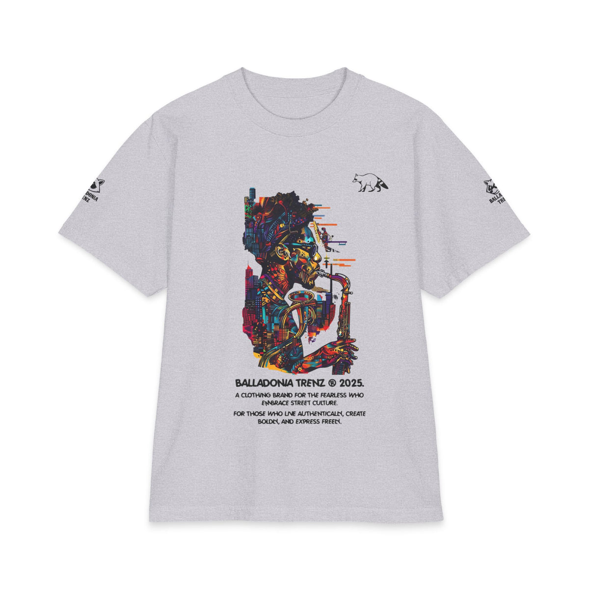 Balladonia Trenz Neon Jazz Vibes Tee