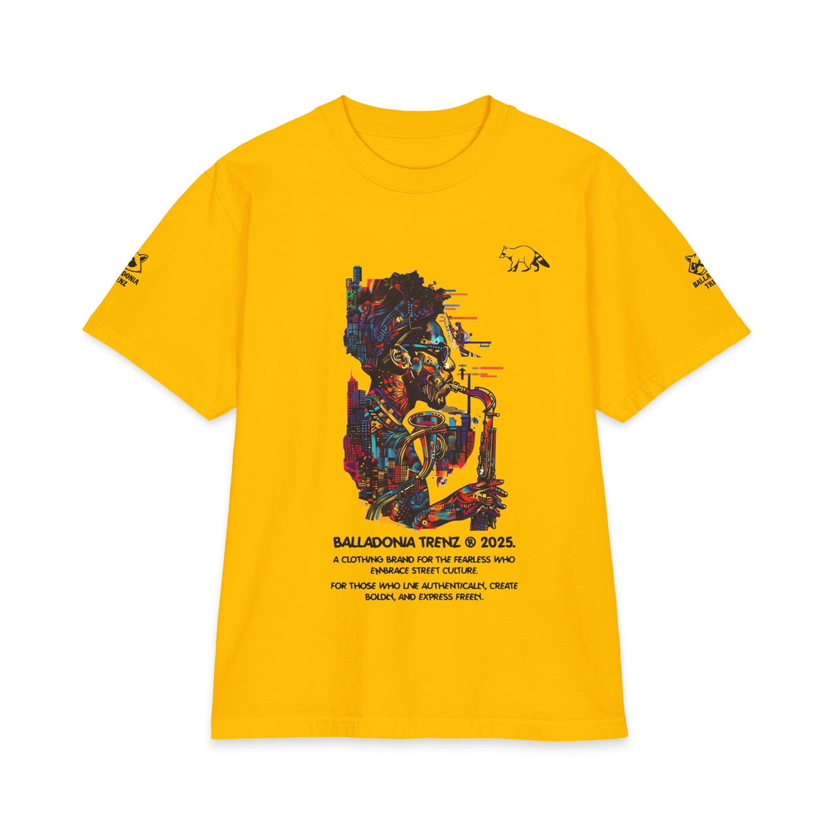 Balladonia Trenz Neon Jazz Vibes Tee