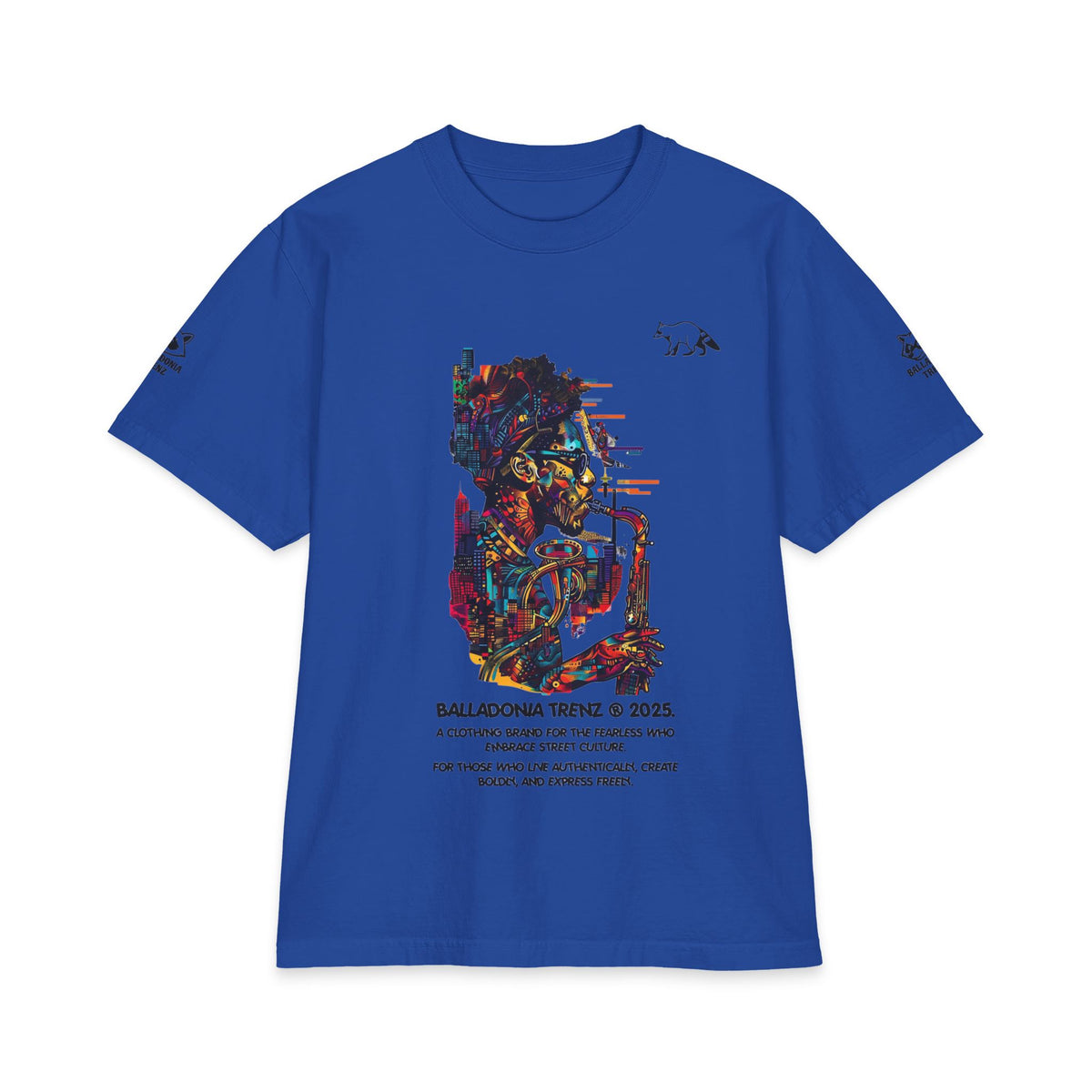 Balladonia Trenz Neon Jazz Vibes Tee