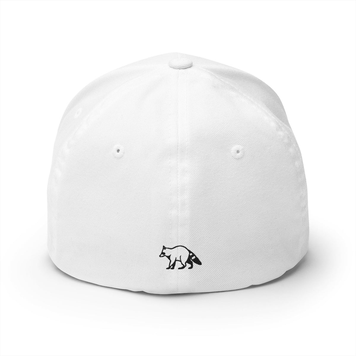 Embroidered Raccoon Logo Cap — Balladonia Trenz Structured Hat