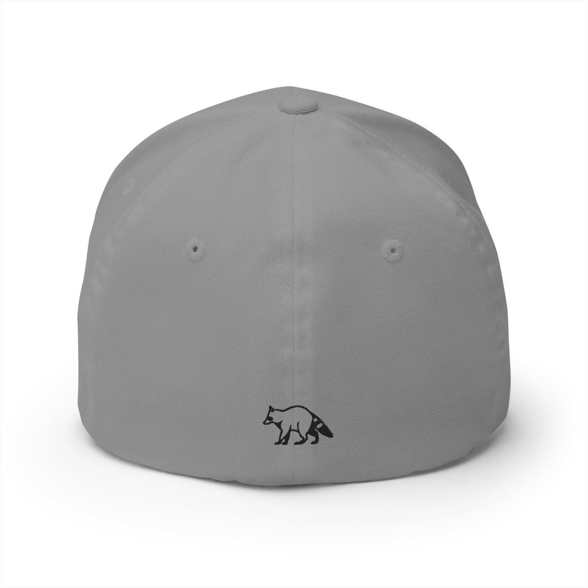 Embroidered Raccoon Logo Cap — Balladonia Trenz Structured Hat