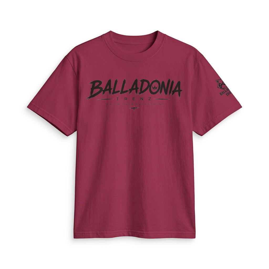 'Balladonia' Faith Streetwear Tee (GOD Vertical Back Print)