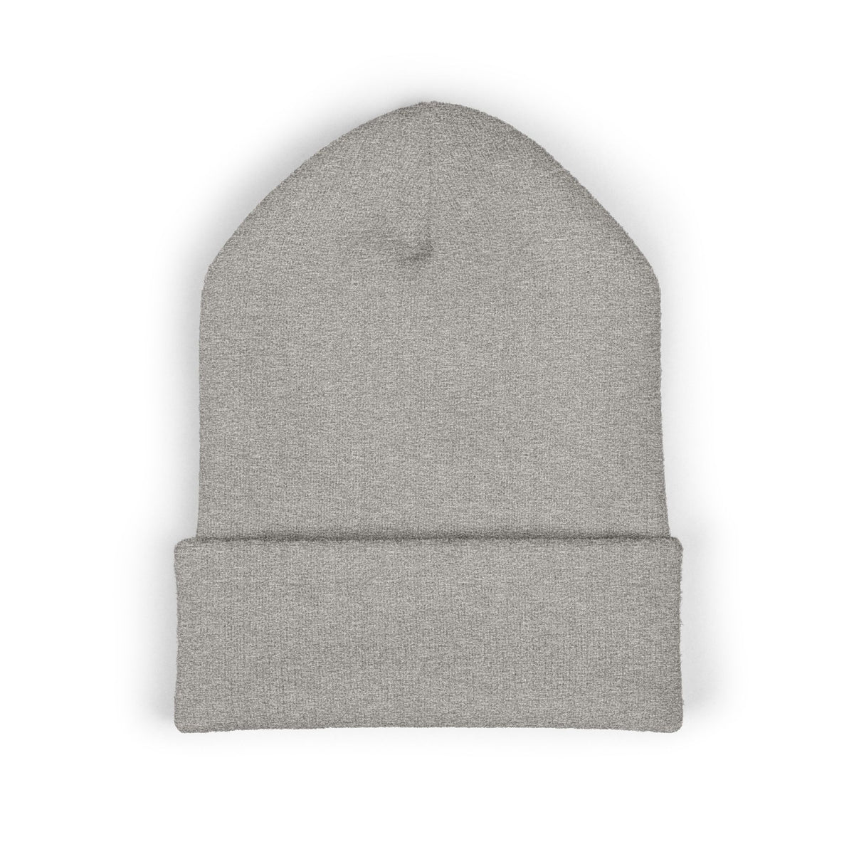 Embroidered Raccoon Logo Cuffed Beanie — Balladonia Trenz Knit Hat