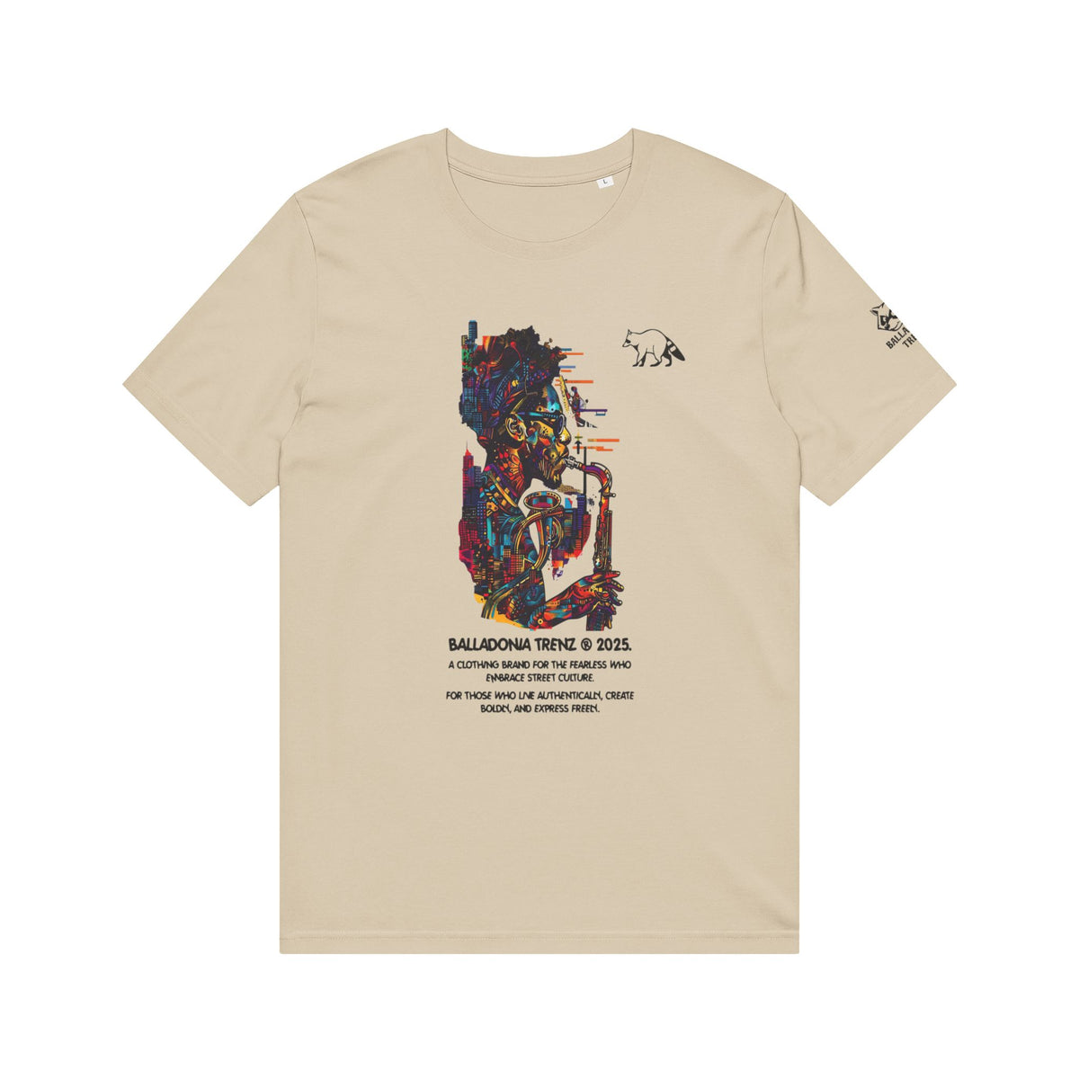 Balladonna Trenz Neon Jazz Vibes Tee